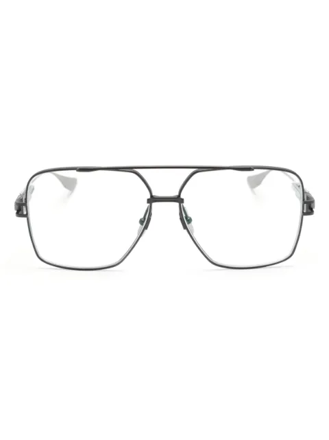 Dita Eyewear Grand Emperik pilot-frame glasses Black DTX159