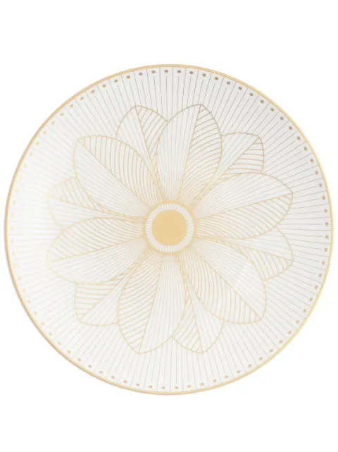 Christofle Malmaison Imperiale porcelain bread plate Gold 7688140