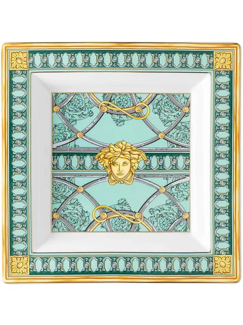Versace Scala del Palazzo Verde dish (22cm) Green 1408540366425822