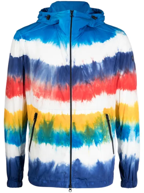 Paul & Shark logo-patch stretch-design collar jacket Multicolour 23412323