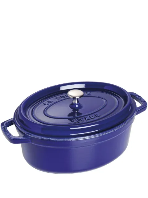 Staub cocotte ovale pan Blue 405102880