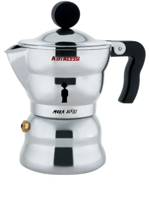 Alessi Moka Alessi kettle Silver AAM331