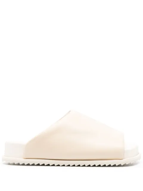 YUME YUME open-toe slip-on slides Neutrals FS0005