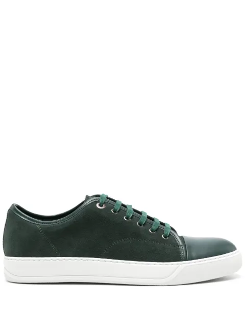 Lanvin DBB1 suede sneakers Green FMSKDBB1ANAPH23