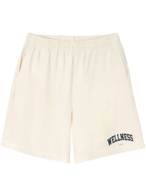 Sporty & Rich Wellness Ivy short shorts White SH572CR