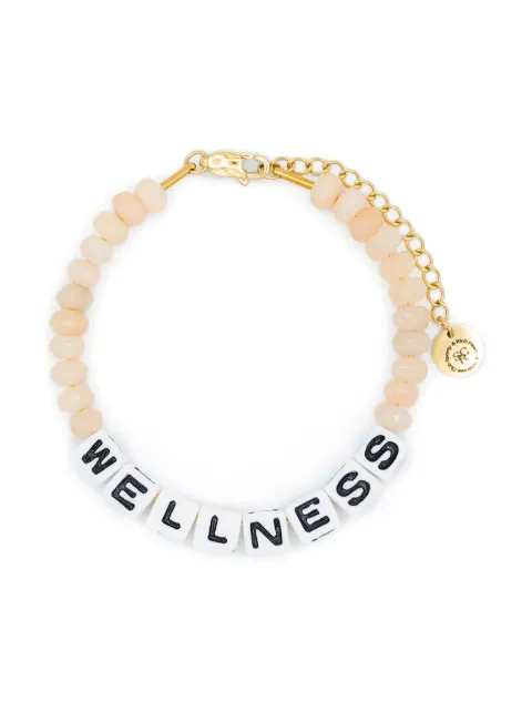 Sporty & Rich Wellness bead-detail bracelet Pink AC463PE