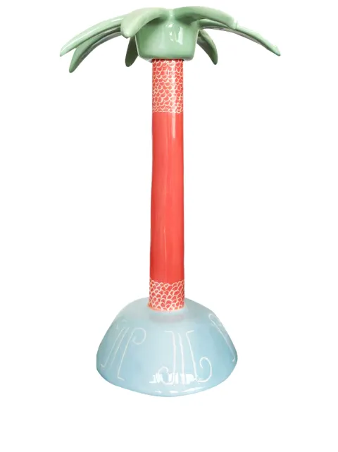 LAETITIA ROUGET Palm-tree candle holder (27cm) Brown 21LRC01CC