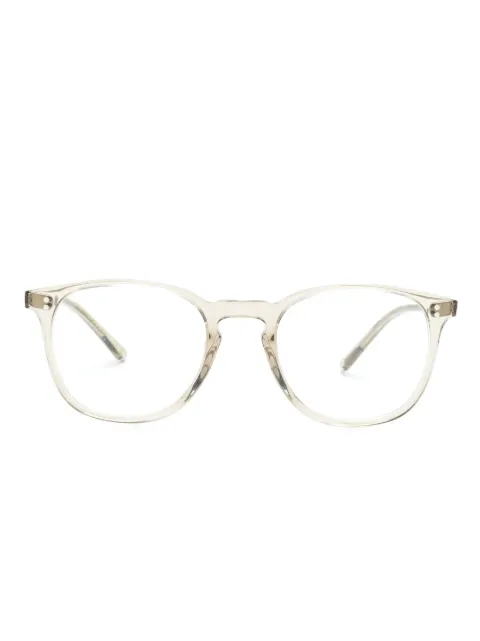 Oliver Peoples Finley square-frame glasses Grey OV5491U