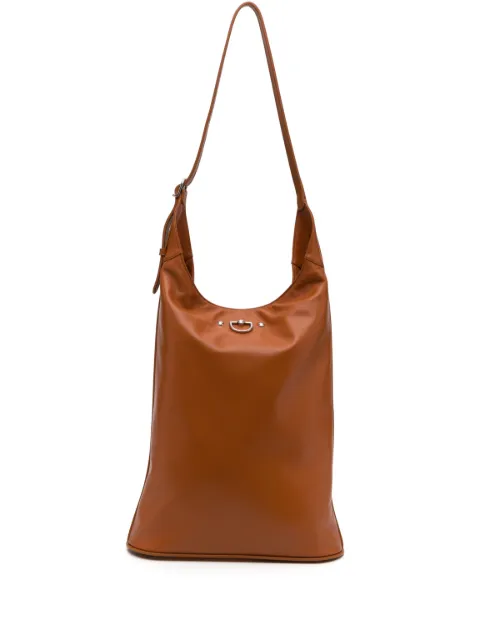 Durazzi Milano Cavalry leather tote bag Brown B02T