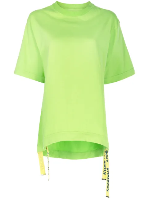 Khrisjoy Route graphic-print T-shirt Green ESW063N