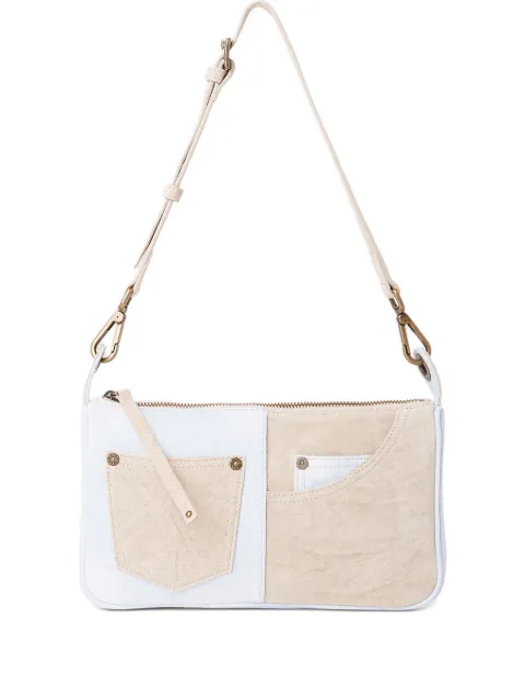 GUESS USA denim shoulder bag White W3GZ20D4RV0