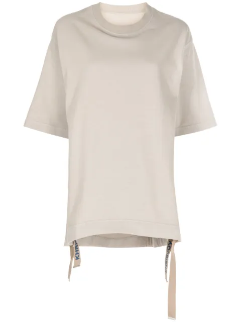 Khrisjoy Route graphic-print T-shirt Neutrals ESW063N