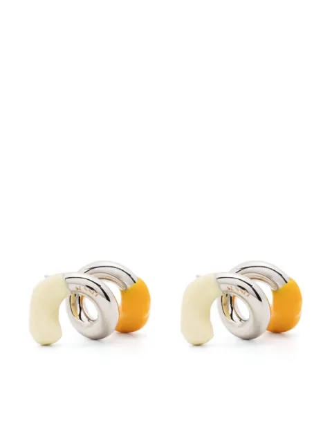 Sunnei Fusillo spiral-bound earrings Silver CACCWJEW019
