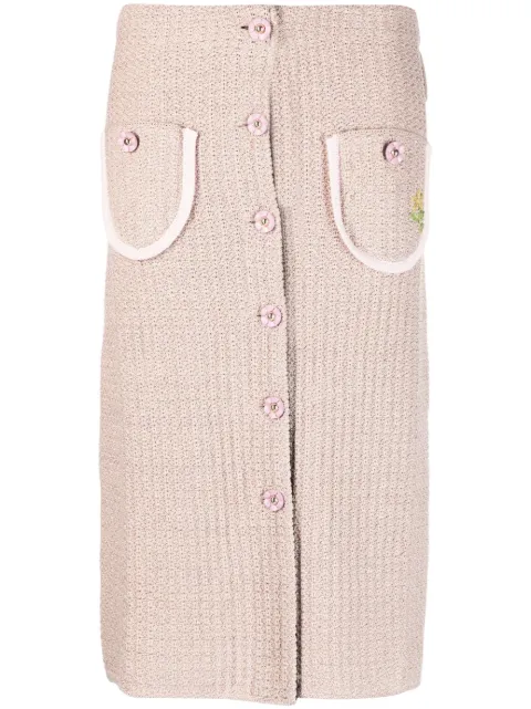 CORMIO Lucia midi skirt Pink LUCIA