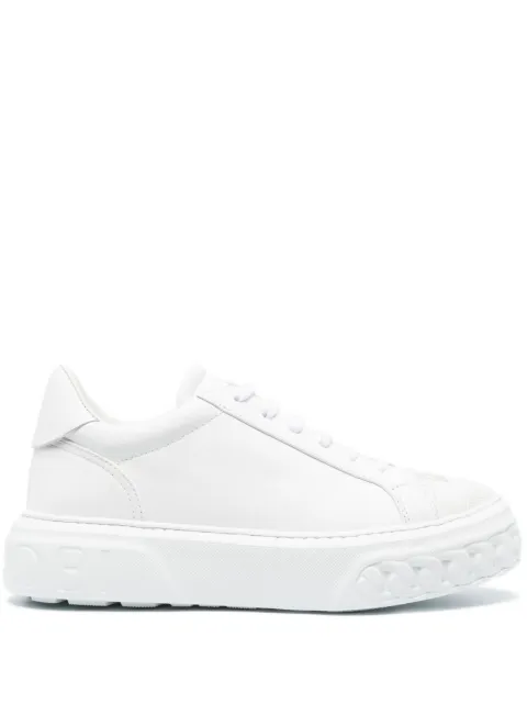 Casadei logo-patch low-top sneakers White 2X940V0201C19709999