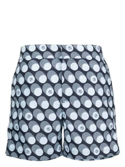 Frescobol Carioca polka-dot swim shorts Blue 2212650