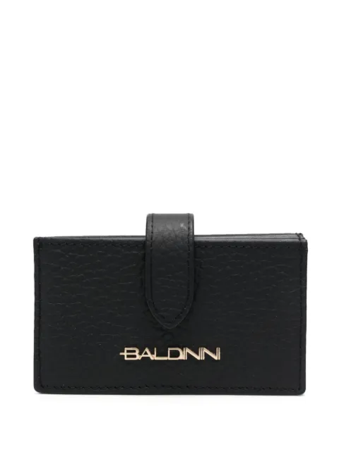 Baldinini logo-plaque leather wallet Black G2DPWG9P8383