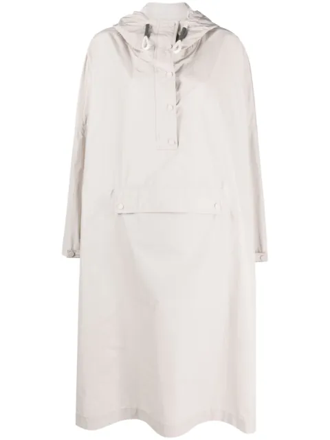 Brunello Cucinelli hooded rain parka Neutrals MB5749555PC7958