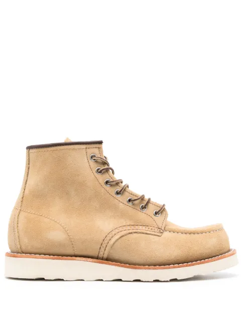 Red Wing Shoes round-toe suede ankle boots Neutrals 8833