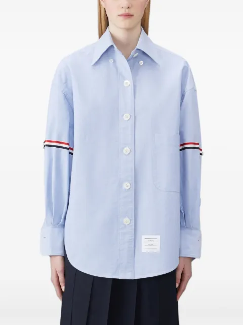 Thom Browne armband supersized Oxford shirt Blue FLL079EF0313