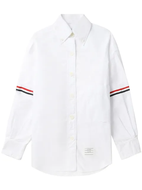 Thom Browne armband supersized Oxford shirt White FLL079EF0313