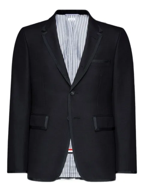 Thom Browne three-button wool blazer Black MJC001L00170