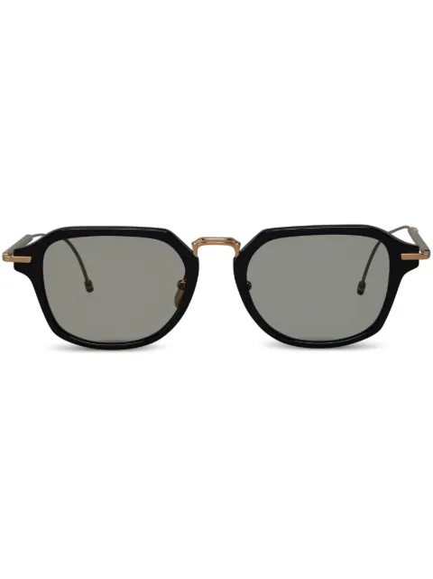 Thom Browne Eyewear geometric-frame tinted sunglasses Black UES423AG0003