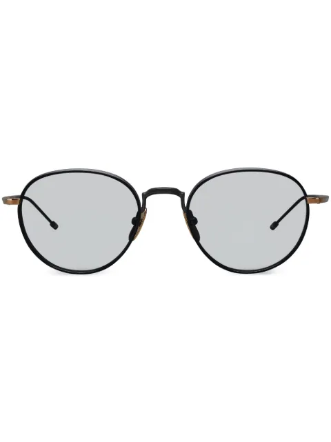 Thom Browne Eyewear round-frame tinted sunglasses Black UES119AG0001