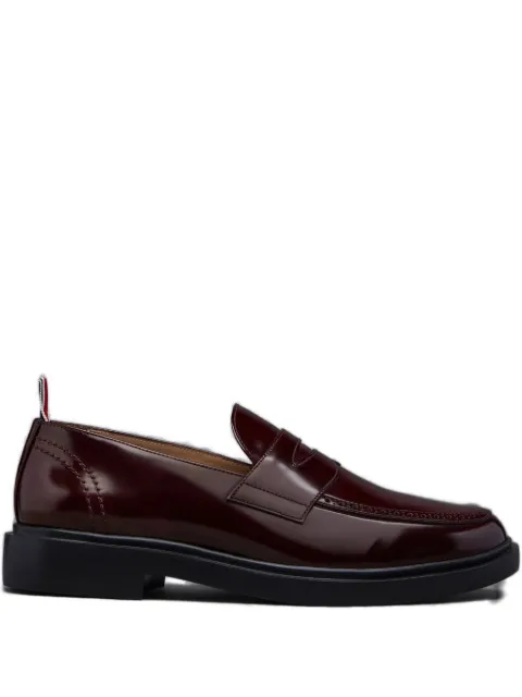 Thom Browne penny leather loafers Red MFL090BL0006