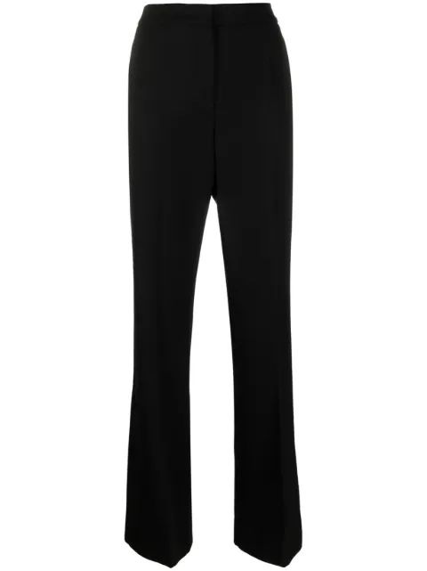 Moschino high-rise straight-leg trousers Black A03255517