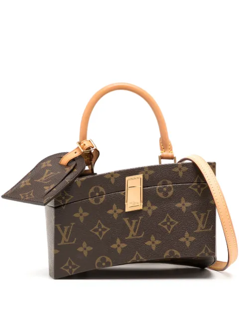 Louis Vuitton Pre-Owned 2014 Monogram Twisted Box two-way handbag Brown M40275