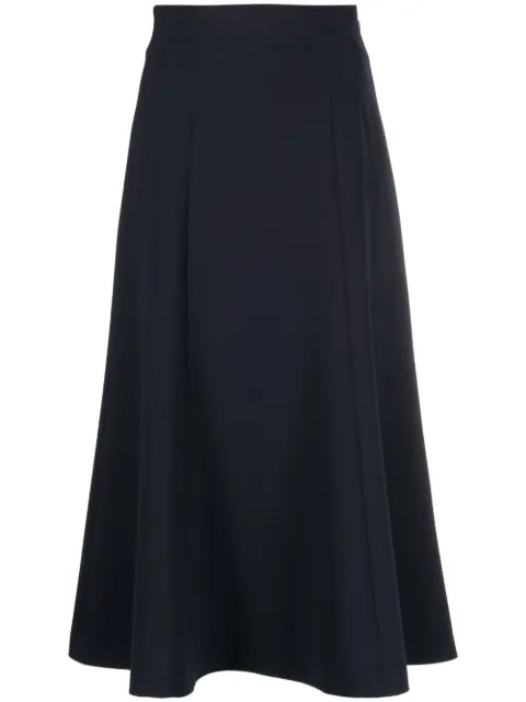 Moschino high-waisted A-line skirt Blue A01185524