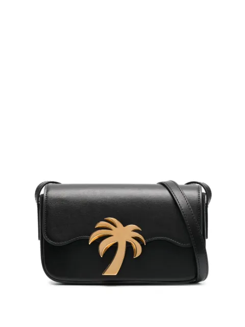 Palm Angels Palm Beach crossbody bag Black PWNQ012S23LEA001