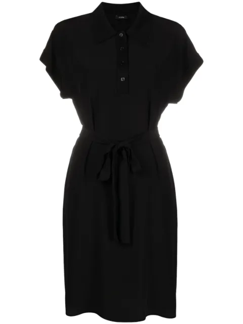 JOSEPH Rosemoore silk shirtdress Black JF006491