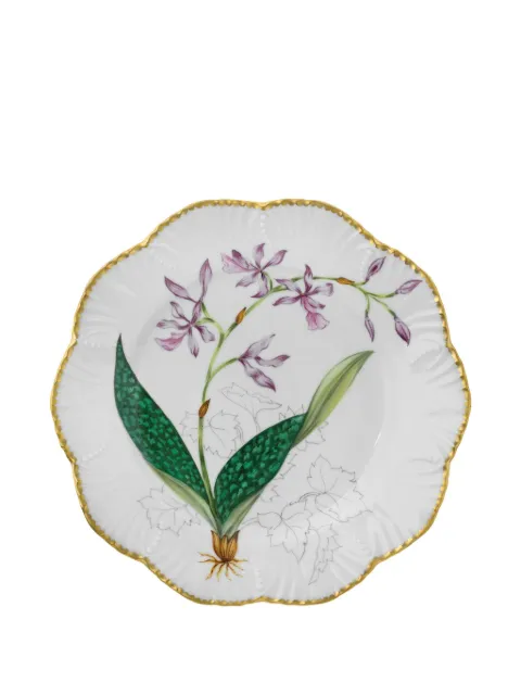 Pinto Paris Histoires D'orchidees dinner plate (16cm) White APRL2HO09