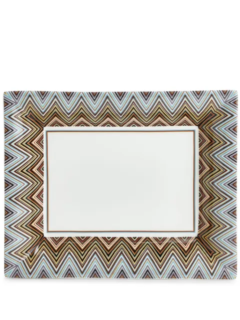 Missoni Home Zig Zag Jarris Trinket tray White MHPZZJA60S1