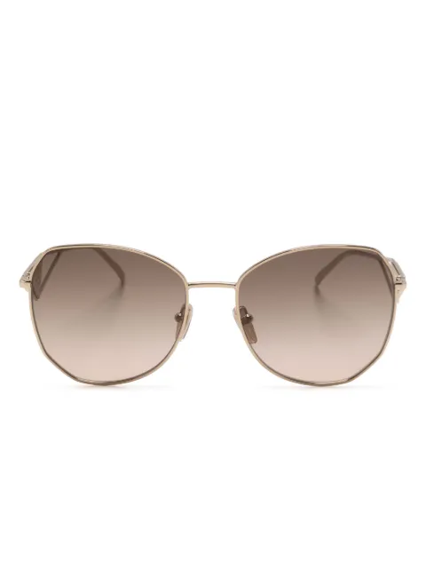 Prada Eyewear gradient oversized-frame sunglasses Gold PR57YSZVN3D0