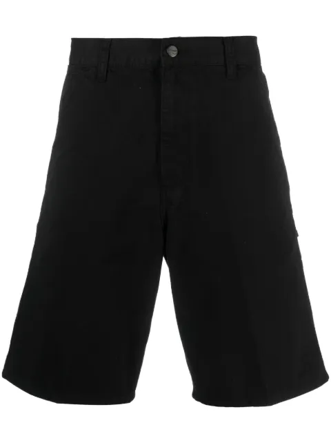Carhartt WIP Single Knee cotton shorts Black I031504