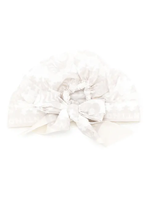 Valentino Garavani logo-embroidered hat Neutrals WHI008GLS