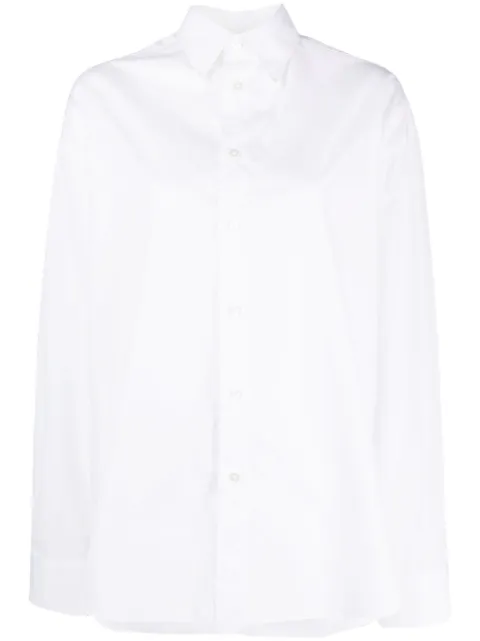 Finamore 1925 Napoli Oriana long-sleeve shirt White 840610C0239