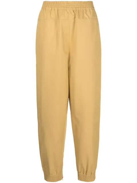 LOEWE elasticated-waist track pants Yellow S540Y04XE1