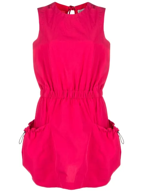 Moncler sleeveless cotton mini dress Pink I10932G00013596LP