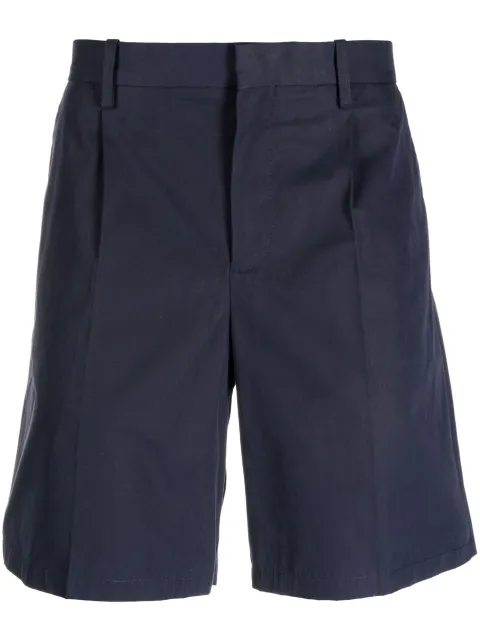 A.P.C. cotton bermuda shorts Blue COGBMH10129