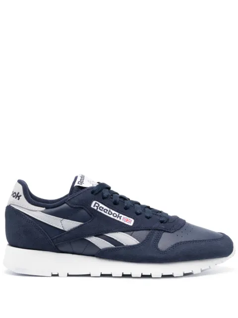 Reebok logo-patch suede sneakers Blue HQ7136