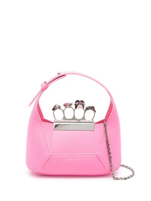 Alexander McQueen mini Jewelled tote bag Pink 731136DYTAD