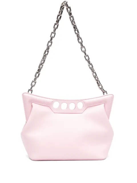 Alexander McQueen The Peak curved mini bag Pink 7430911BLGG