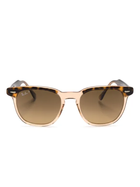 Ray-Ban Hawkeye tortoiseshell-effect sunglasses Brown RB22981292M2