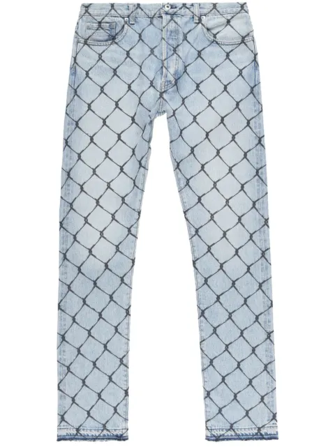 GALLERY DEPT. Cage slim-leg jeans Blue 5001CAGE