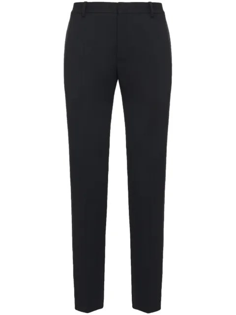 Alexander McQueen tailored tapered trousers Black 749714QVU91