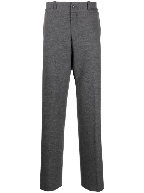Lanvin high-rise straight-leg trousers Grey RMTR00095218A23